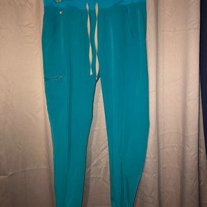 Figs Teal Zamora Scrubs (M)